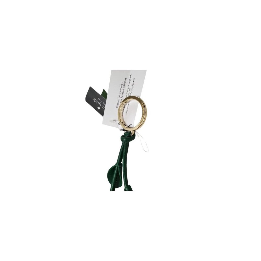 Kate Spade Perfect Plume 3D Flower Keychain Key Fob Bag Charm - Picture 6 of 6